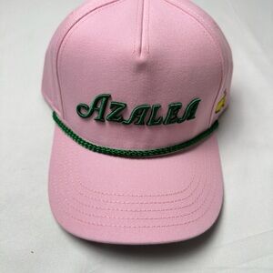 🌺⛳️ Masters Pink Azalea hat with Masters Logo on Side